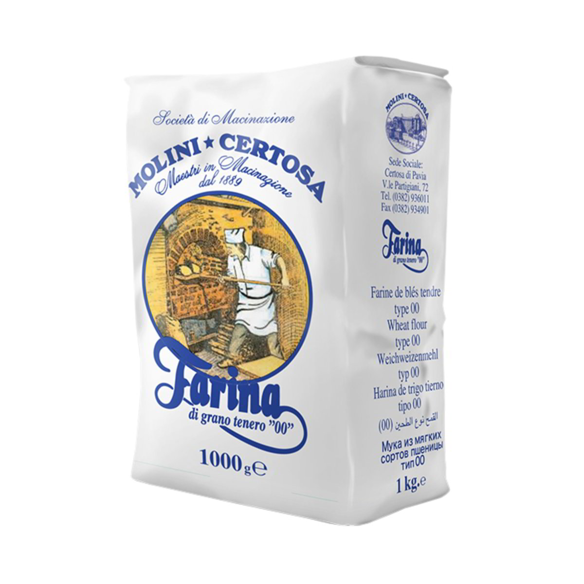 Farina Tipo 00 – Hladká italská mouka 1kg