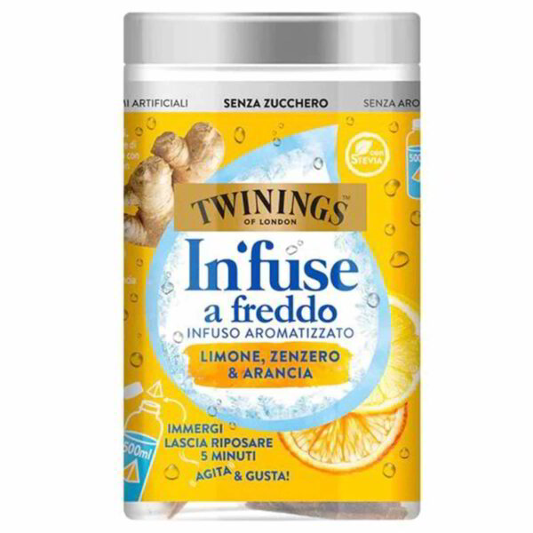 Twinings citron, zázvor a pomeranč – 10x sáček pro přípravu ledového čaje (za studena)