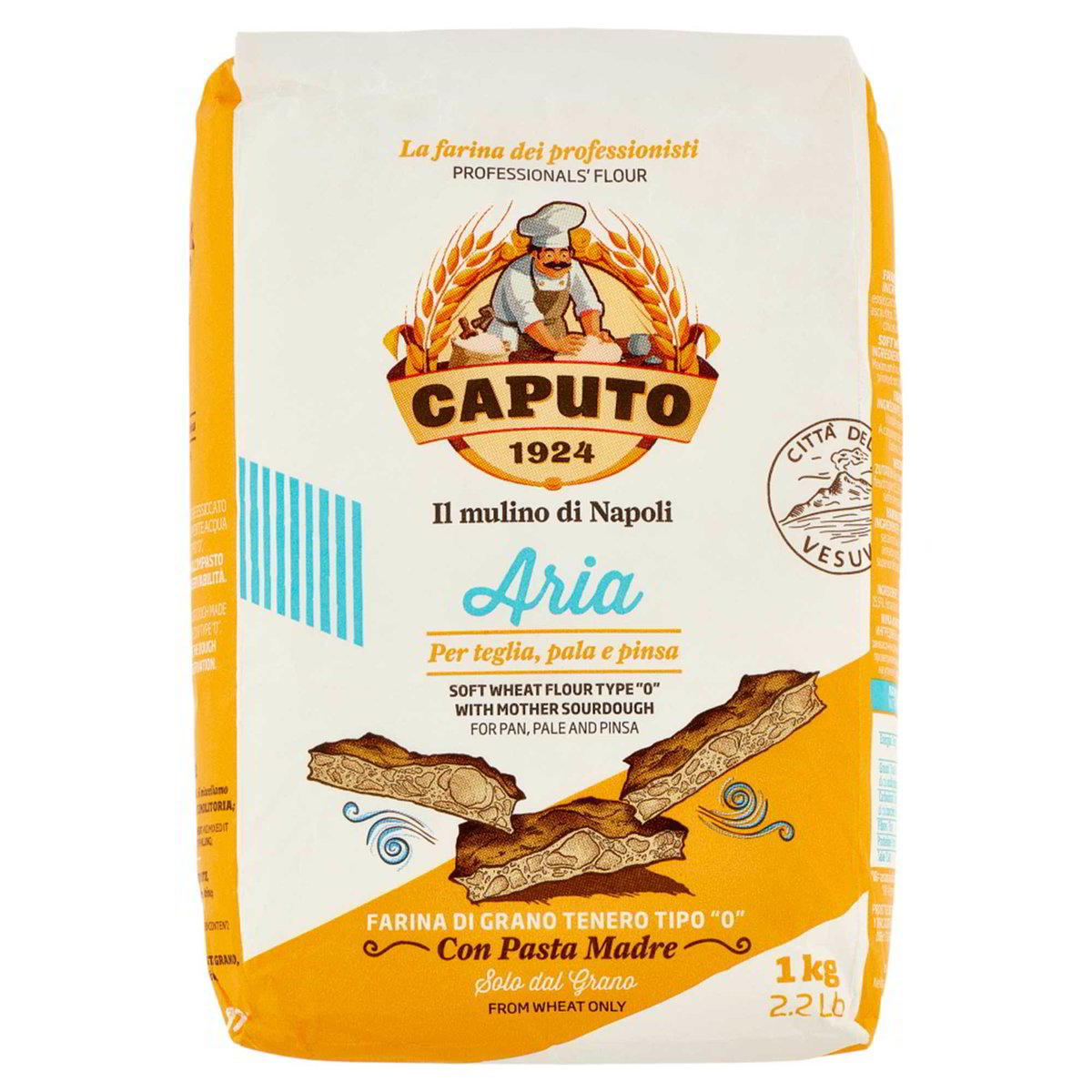Caputo Farina con Pasta Madre Aria 1 kg – Pšeničná mouka Caputo s přírodním kváskem