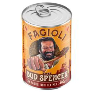 Fazole Tex-Mex "Bud Spencer" – Černé fazole v pikantní rajčatové omáčce 400 g