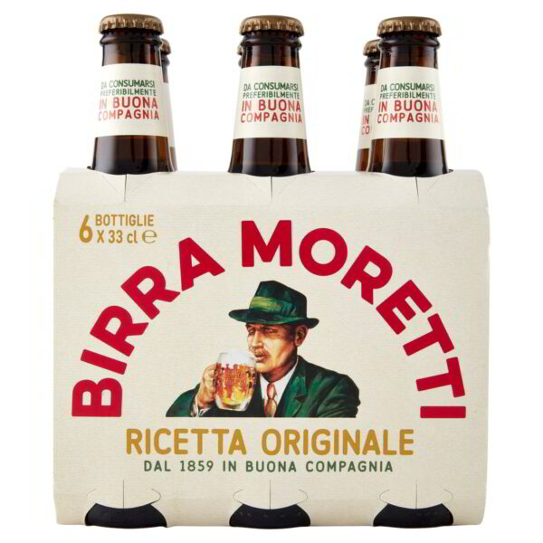 Pivo Birra Moretti - 6x330 ml