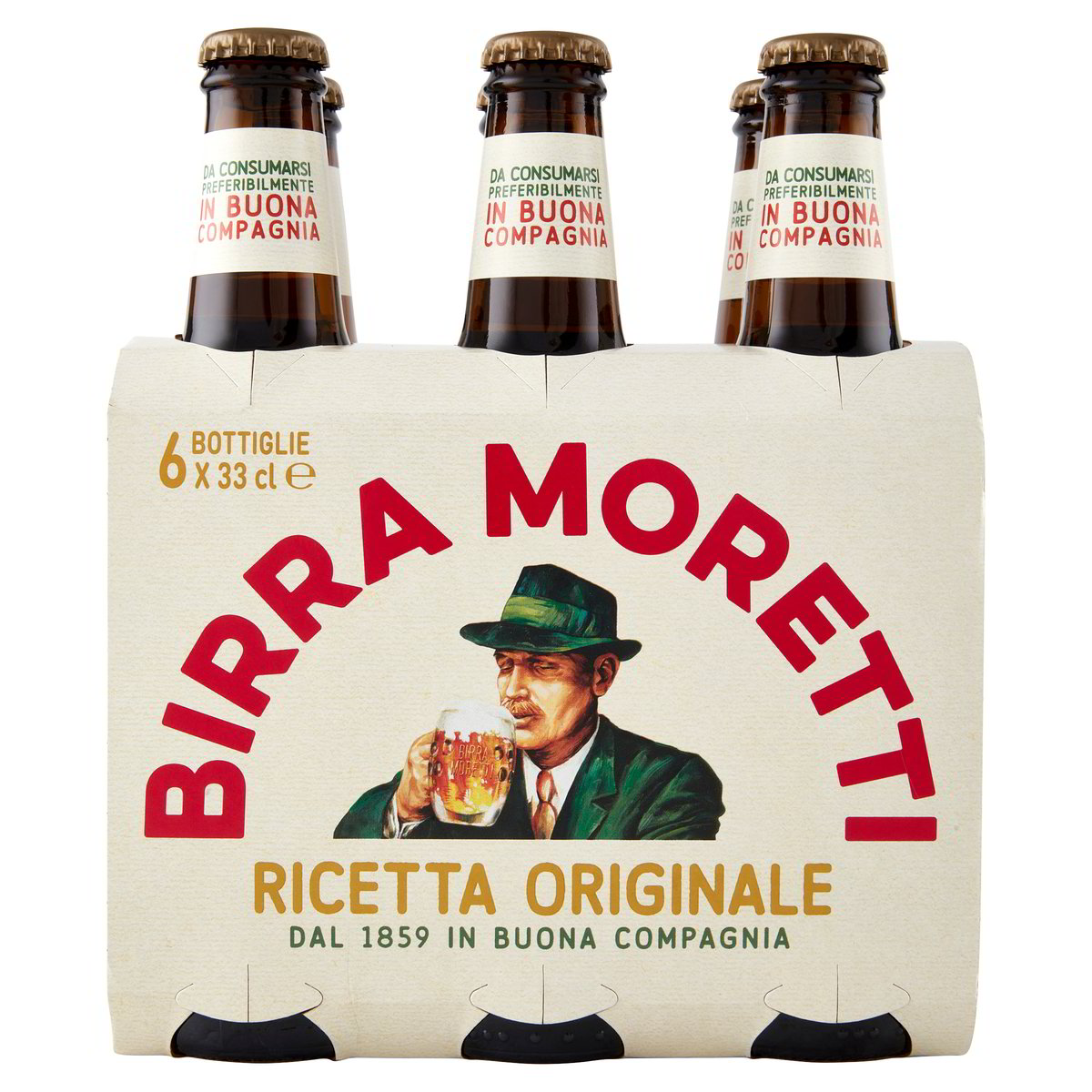 Pivo Birra Moretti - 6x330 ml
