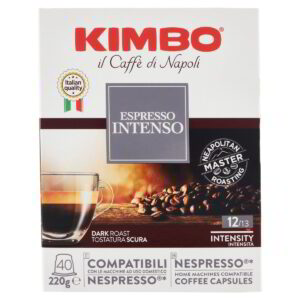 Kimbo Nespresso Intenso – Kapsle kompatibilní s Nespresso 40 ks