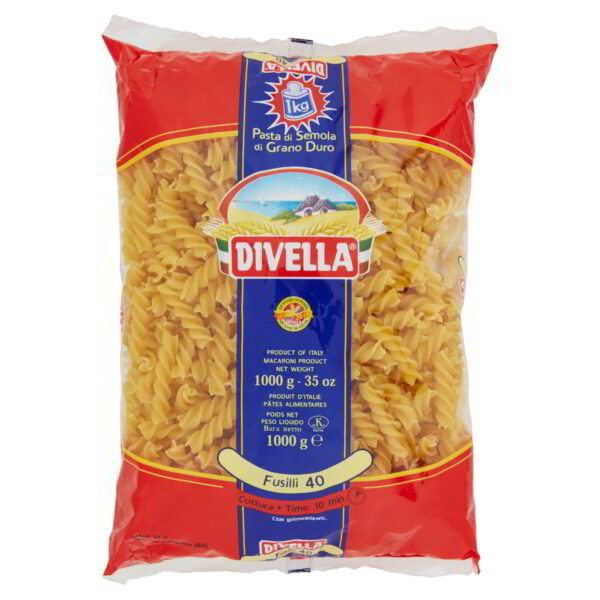 Těstoviny Divella Fusilli - 1000 g