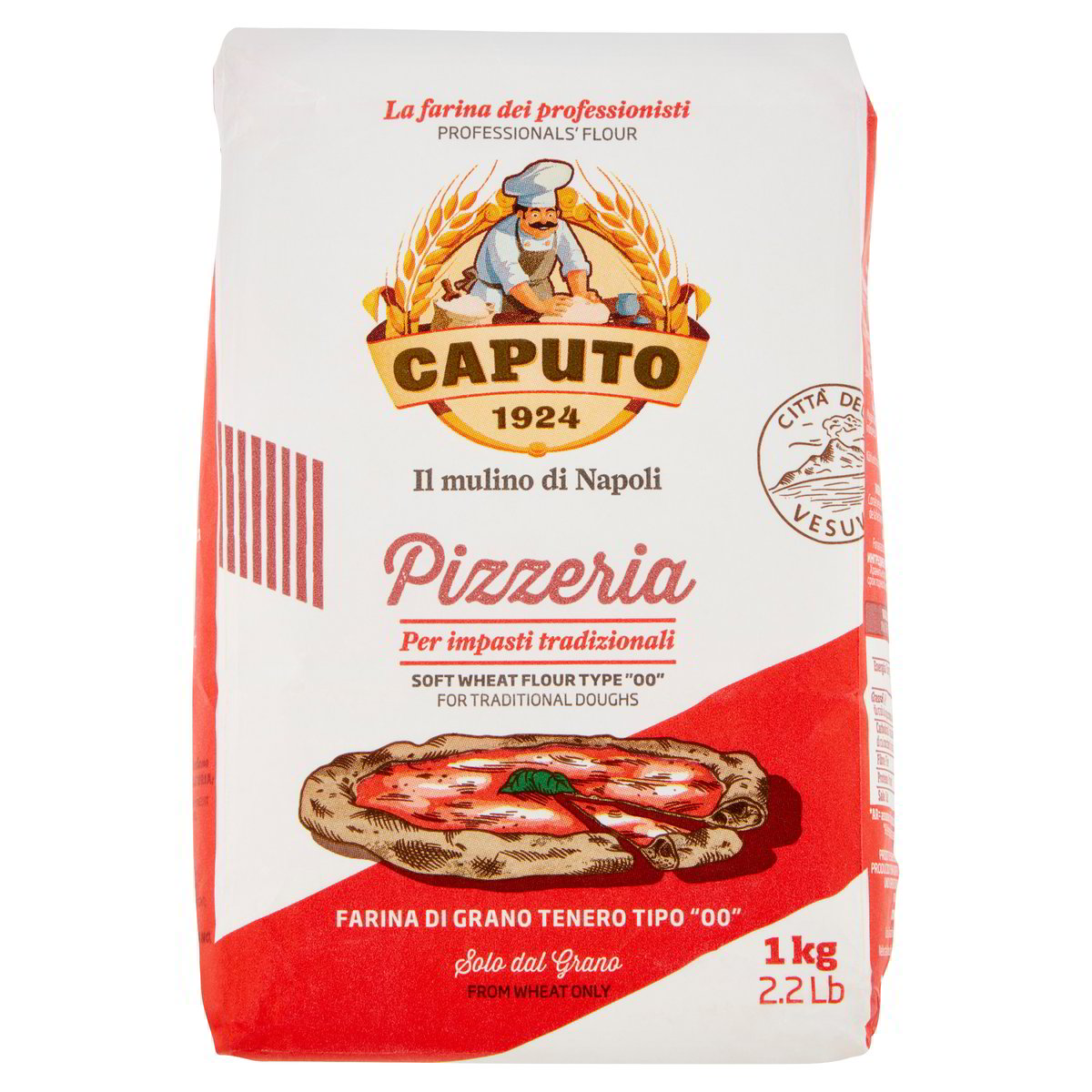 Caputo Pizzeria 00 1 kg – Pšeničná mouka na pizzu