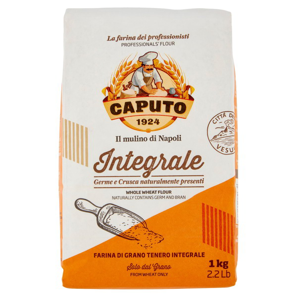 Caputo Farina Integrale 1 kg – Celozrnná mouka