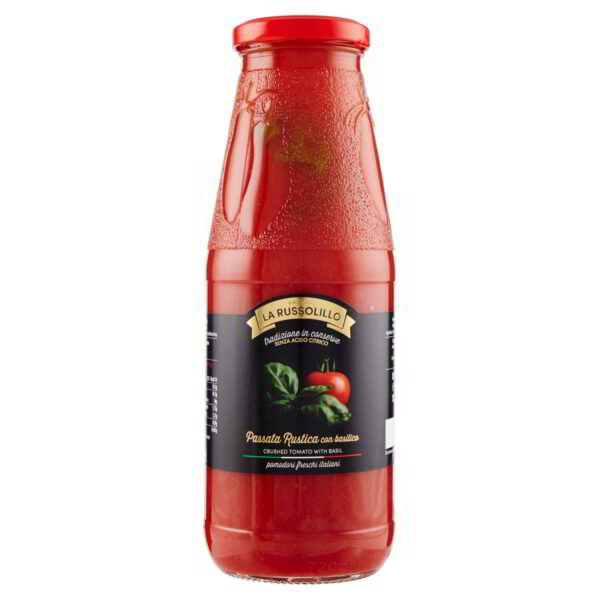 La Russolillo Passata Rustica – Rajčatová passata s bazalkou 680 g