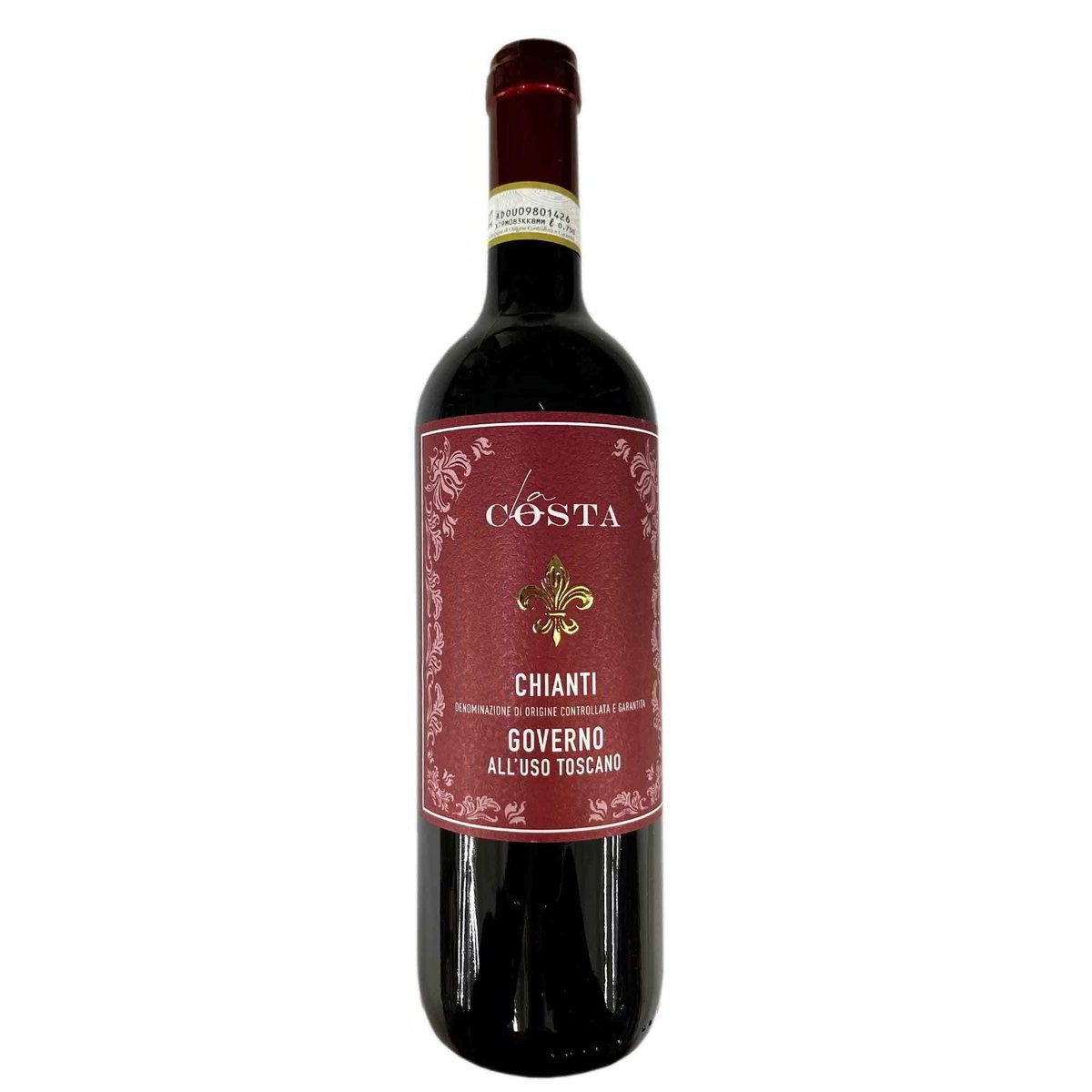 Chianti Governo – Toskánské červené víno (DOCG, 750 ml)