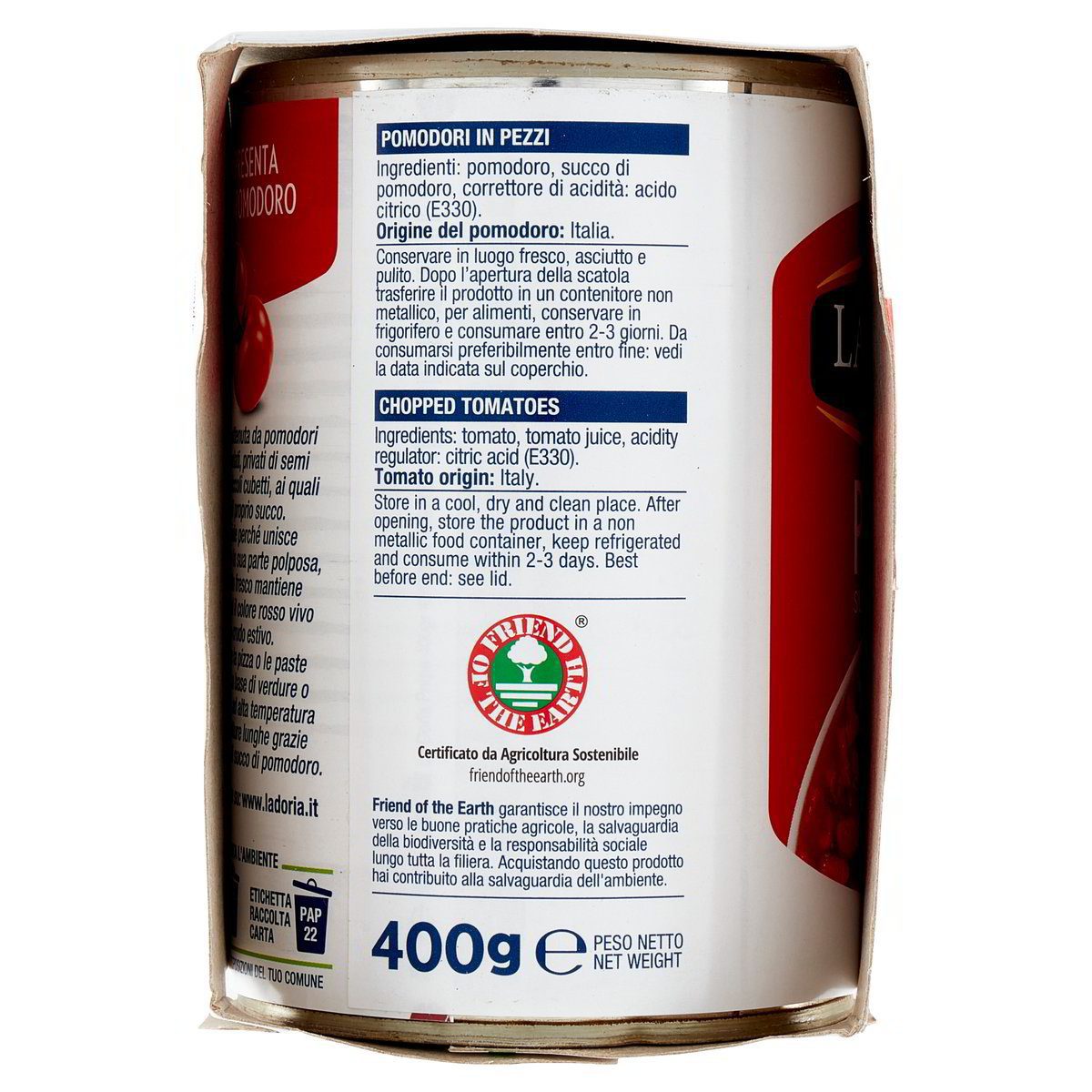 La Doria Pomodorini – Cherry rajčata v plechovce 3x400 g - Obrázek 2
