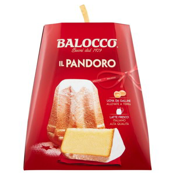 Balocco – Italská bábovka Pandoro Classico 1 kg (bez ovoce)