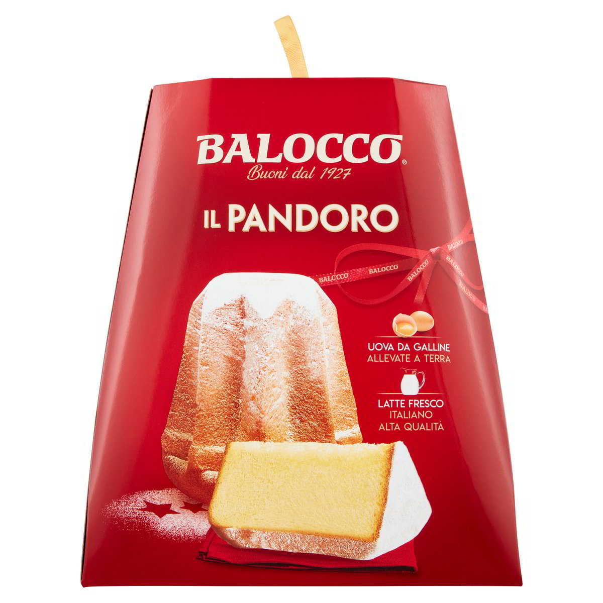 Balocco – Italská bábovka Pandoro Classico 1 kg (bez ovoce)