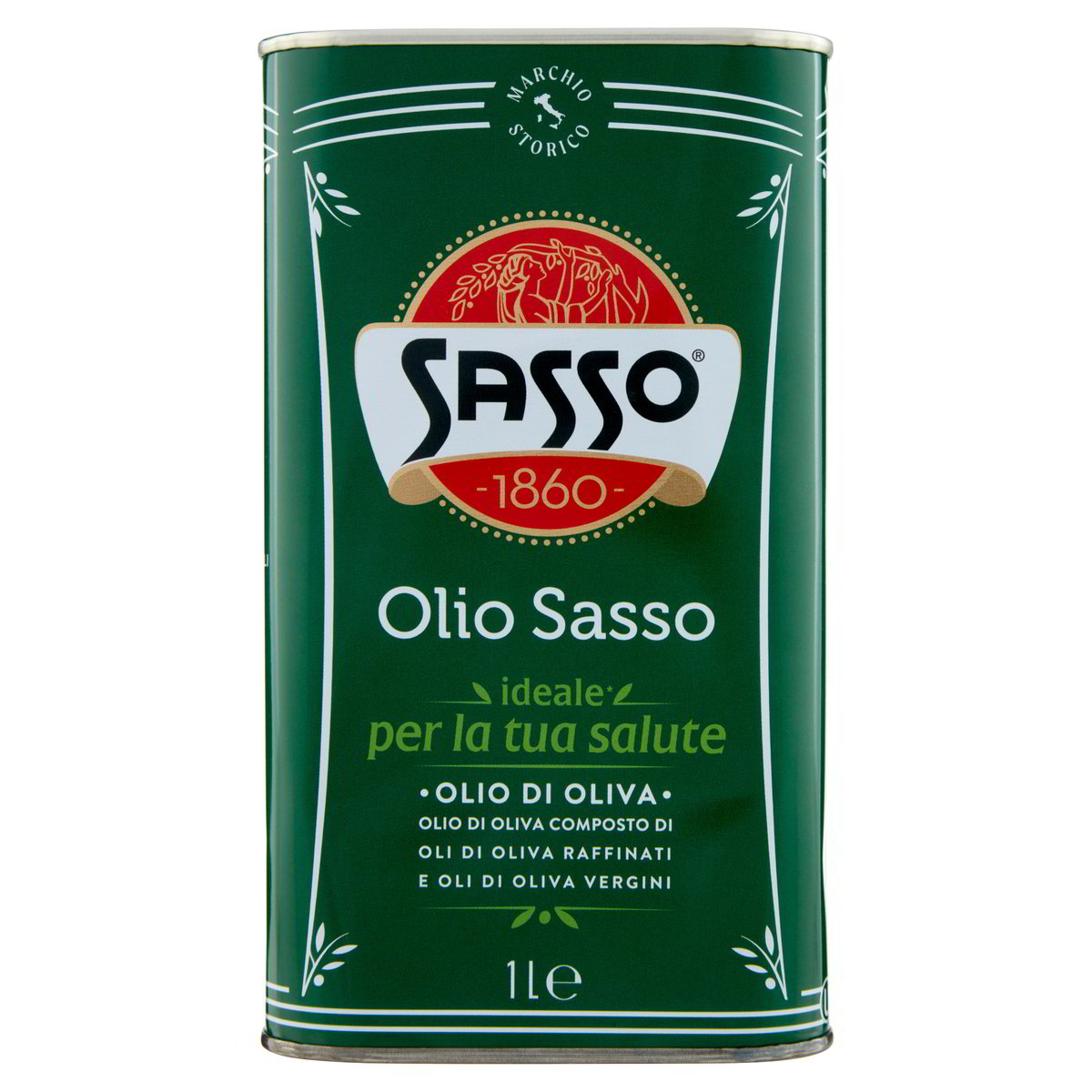 Kvalitní olivový olej Sasso – 1000 ml (plechovka)