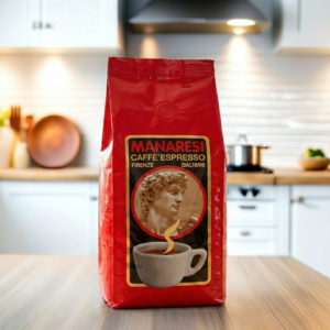 Caffè Manaresi Rosso – Zrnková káva 1000 g